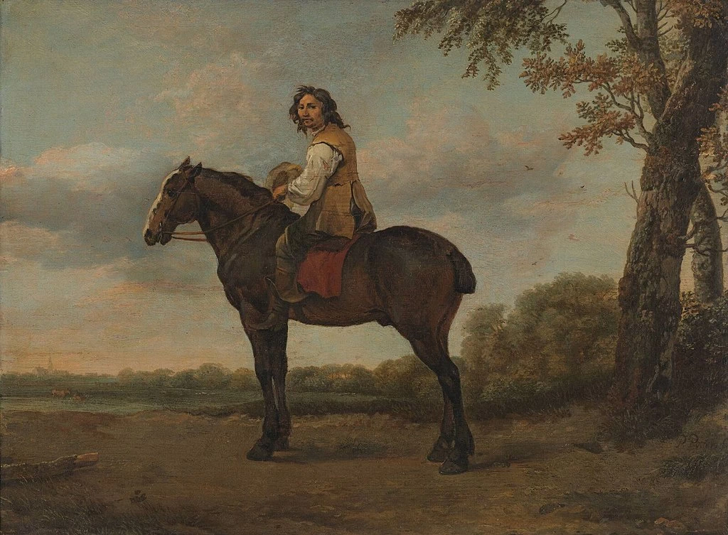 Cavaliere su un cavallo marrone - Museo Boijmans Van Beuningen, Rotterdam